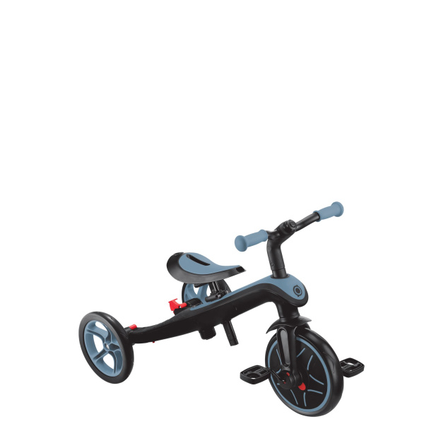 Tricycle évolutif explorer v3 4 en 1 bleu cendré Globber