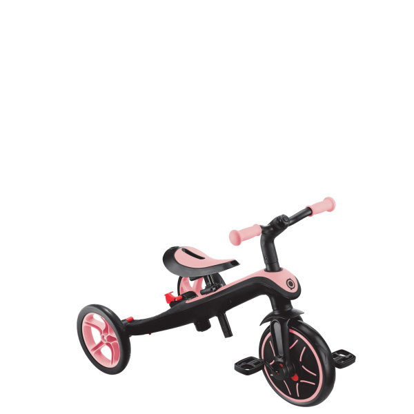 Tricycle évolutif explorer v3 4 en 1 rose Globber