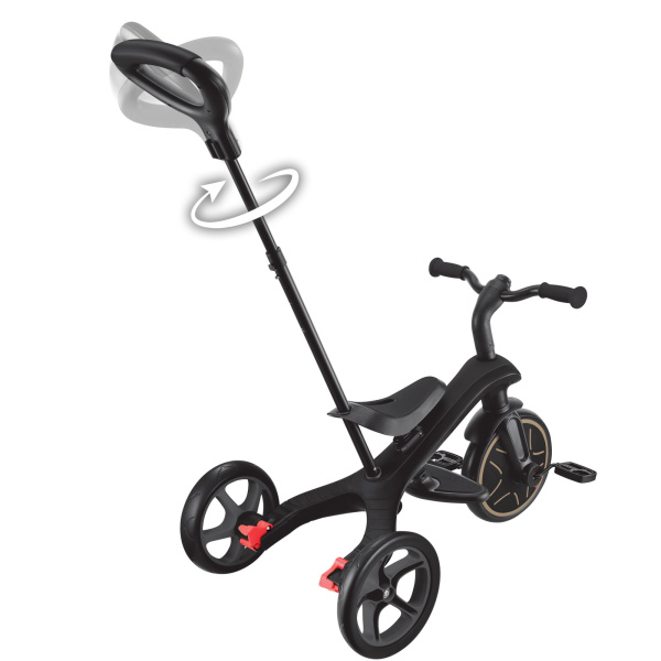 Tricycle évolutif explorer v3 4 en 1 noir Globber
