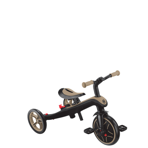 Tricycle évolutif explorer v3 4 en 1 taupe Globber
