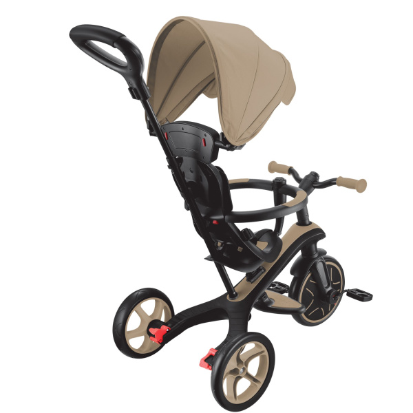 Tricycle évolutif explorer v3 4 en 1 taupe Globber