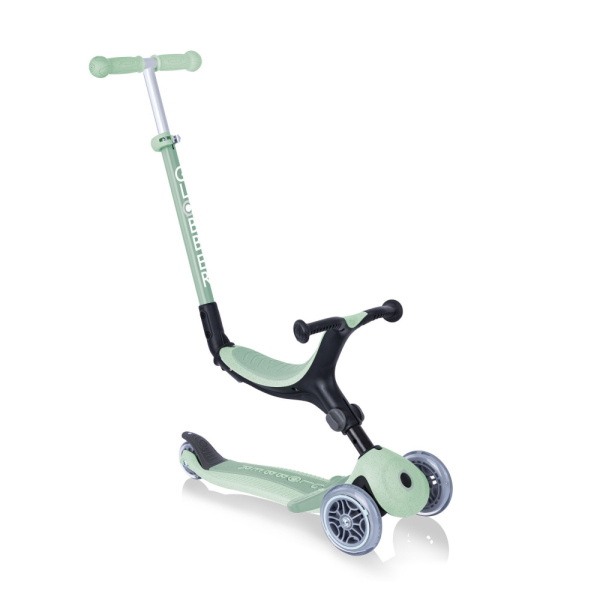 Pack trottinette évolutive go up pistache + casque xxs-xs noir Globber