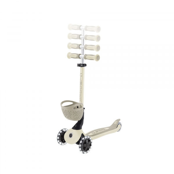 Pack trottinette évolutive go up 360° + casque xxs/xs - sable Globber