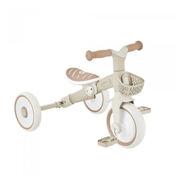 Tricycle learning évolutif - taupe Globber