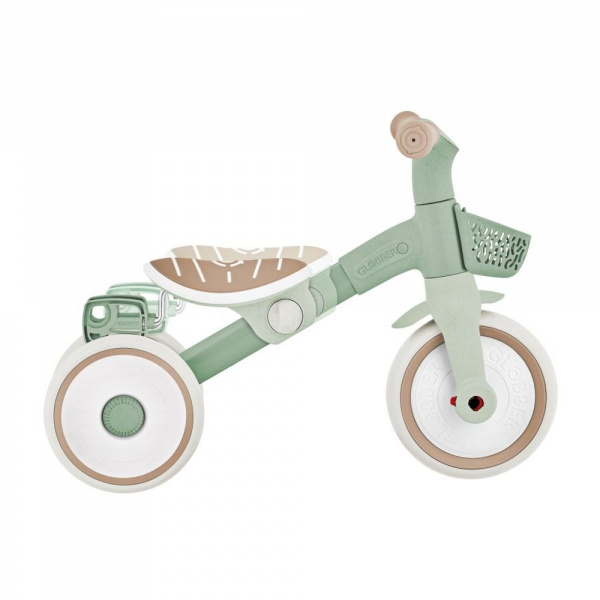 Learning trike plus 2 en 1 evolutif vert olive / sauge Globber