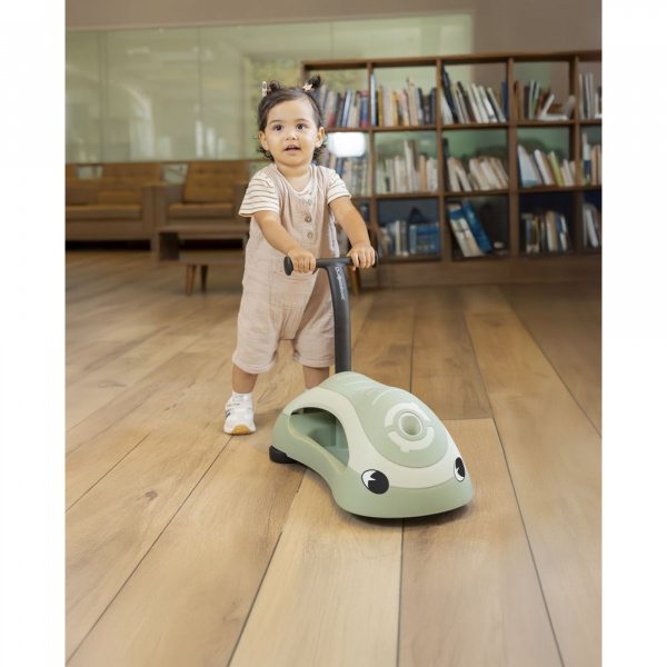 Porteur - trotteur 2 en 1 ecologic pistache Globber