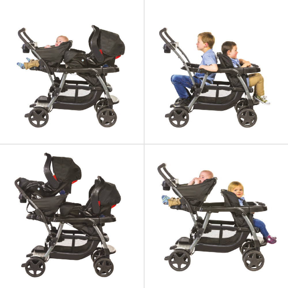 graco poussette double ready to grow