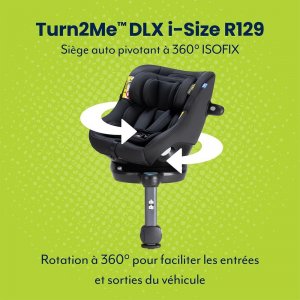 Siège auto i-size turn2me dlx iron Graco