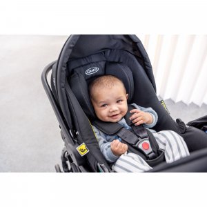 Poussette duo revaya + siège auto snuglite midnight Graco