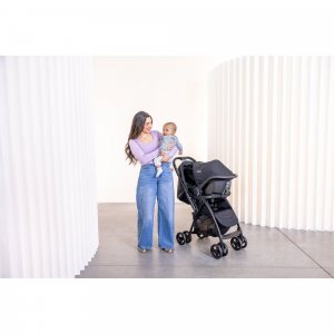 Poussette duo revaya + siège auto snuglite midnight Graco