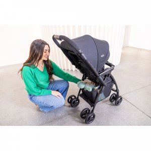 Poussette duo revaya + siège auto snuglite midnight Graco