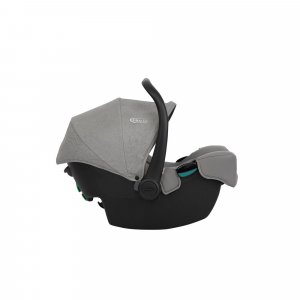 Poussette trio near2me dlx + siège auto snuglite + nacelle ash Graco