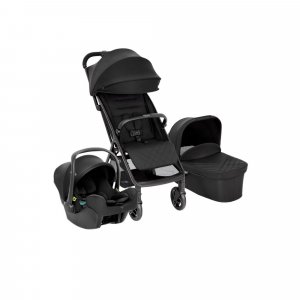 Poussette trio myavo + siège auto snuglite + nacelle midnight Graco