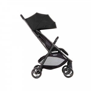 Poussette trio myavo + siège auto snuglite + nacelle midnight Graco