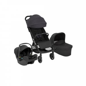 Poussette trio myavo + siège auto snuglite + nacelle charcoal Graco