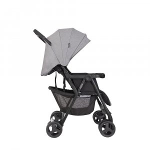 Poussette double duorider steeple gray Graco