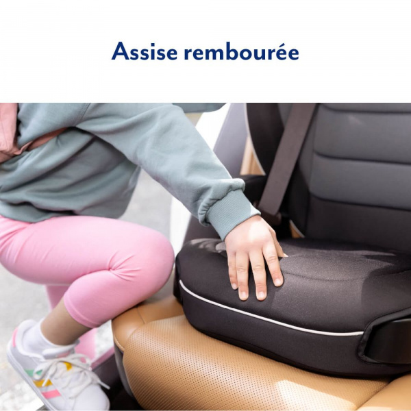 Réhausseur siège auto avec dossier logico l r129 midnight Graco