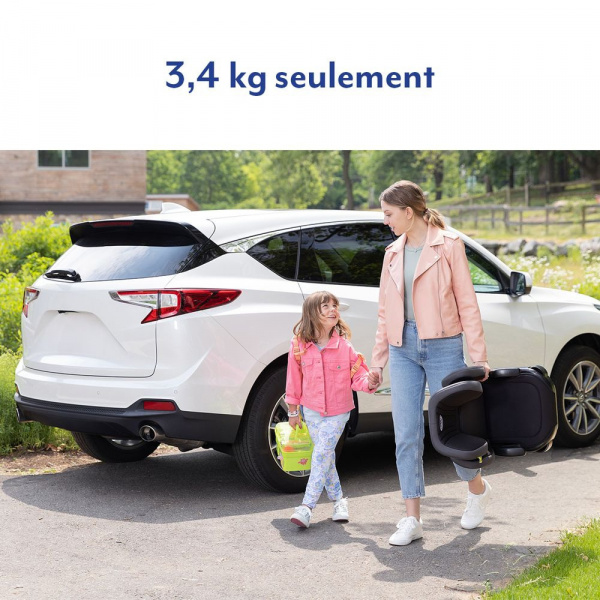 Réhausseur siège auto avec dossier junior maxi r129 midnight Graco