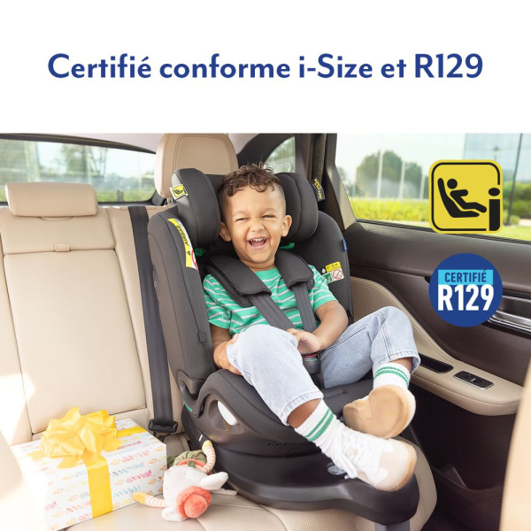 Siège auto pivotant i-size turn2me grow iron Graco