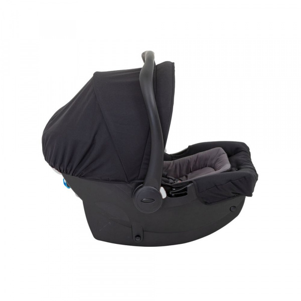 Poussette duo stadium double black grey + 2 sièges auto snugessentials midnight Graco