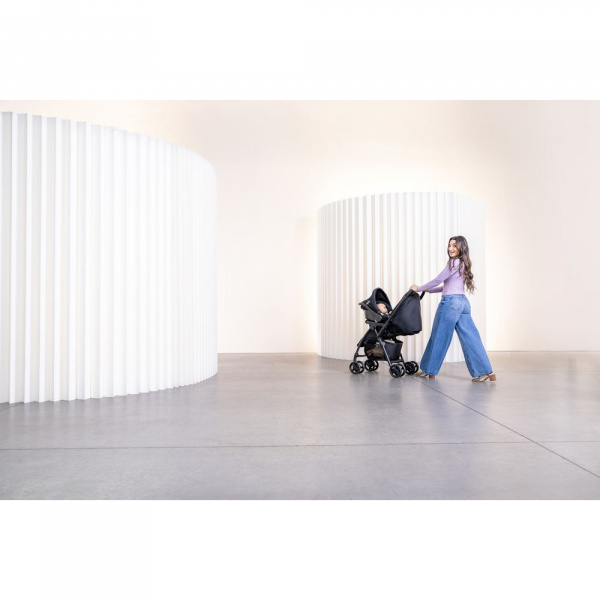 Poussette duo revaya + siège auto snuglite midnight Graco