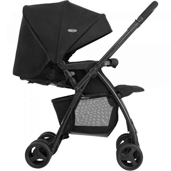 Poussette duo revaya + siège auto snuglite midnight Graco