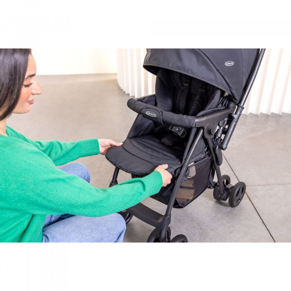 Poussette duo revaya + siège auto snuglite midnight Graco