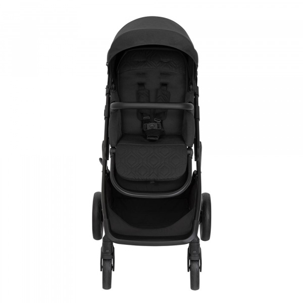 Poussette trio near2me dlx + siège auto snuglite + nacelle midnight Graco