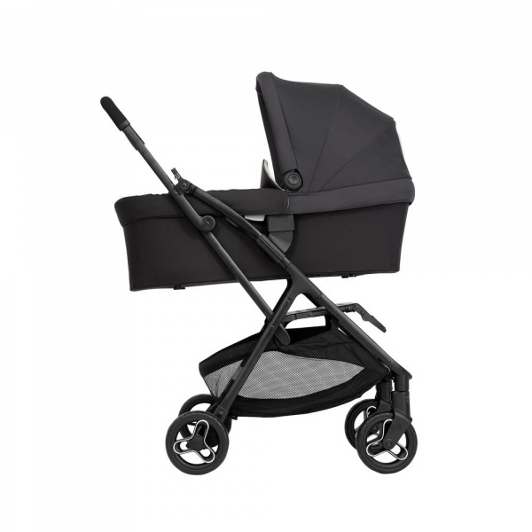 Poussette trio myavo + siège auto snuglite + nacelle charcoal Graco