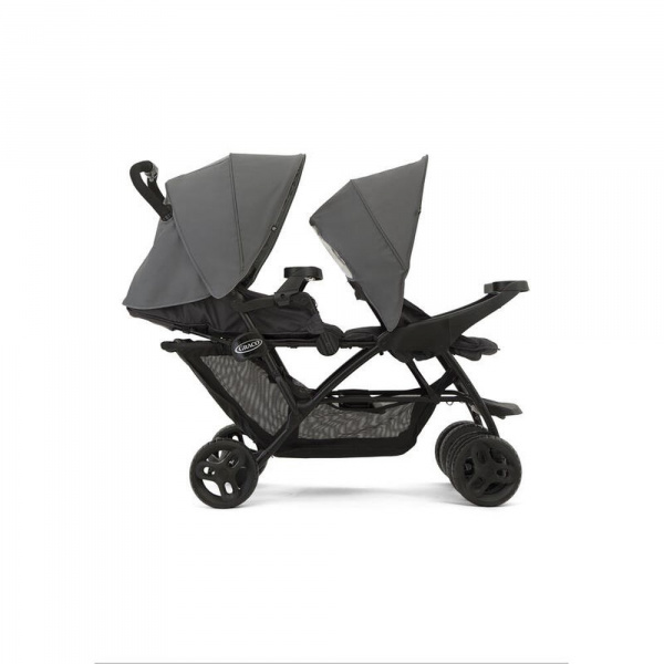 Poussette double stadium titanium Graco
