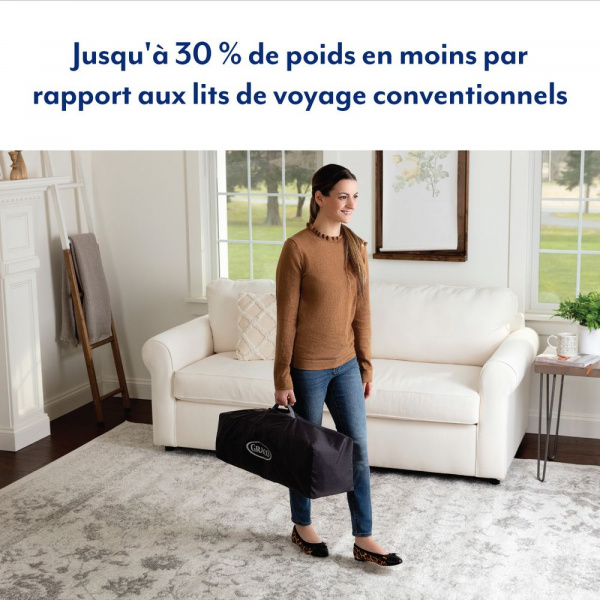 Lit de voyage parapluie foldlite lx midnight Graco