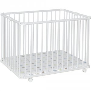 Parc bébé lucilee + pliant petit modèle blanc fond étoiles