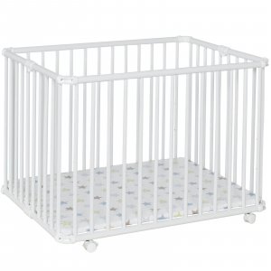 Parc bébé lucilee + pliant grand modèle blanc fond étoiles