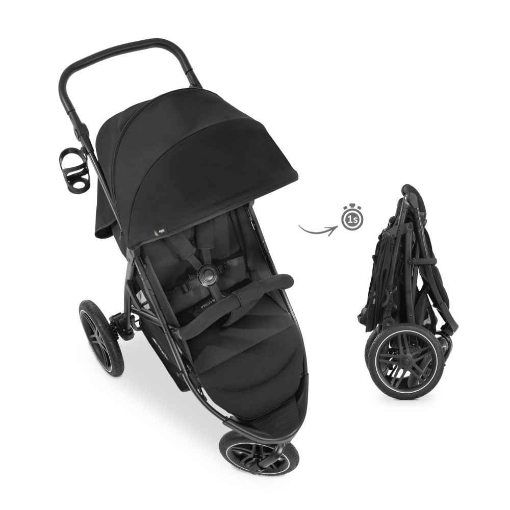 Poussette double freerider sh12 black de Hauck sur allobébé