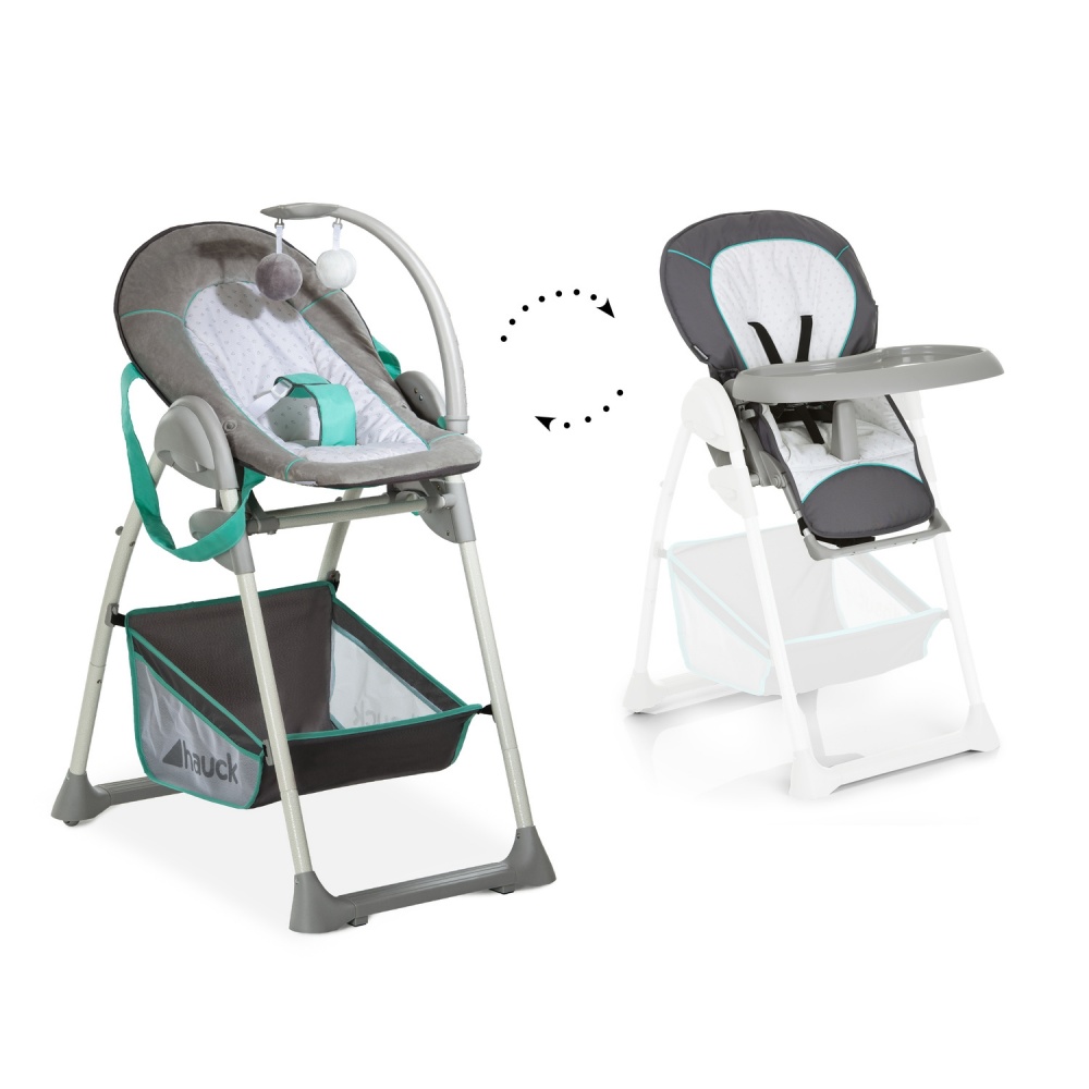 Kinderkraft LASTREE Chaise haute bébé evolutive de la naissance 2