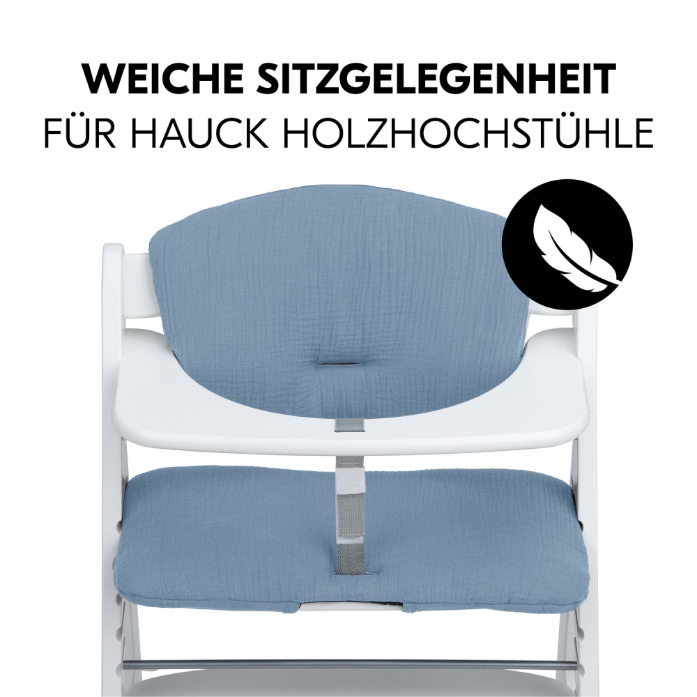 Coussin d'assise pour chaise haute alpha+ de Hauck au meilleur prix sur  allobébé