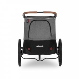 Remorque de vélo dryk duo melange grey Hauck
