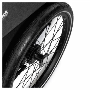 Remorque de vélo dryk duo melange grey Hauck