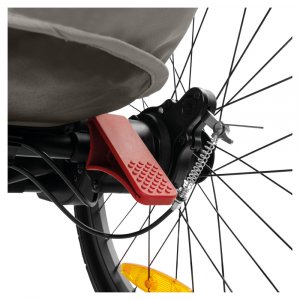 Remorque de vélo dryk duo light grey Hauck