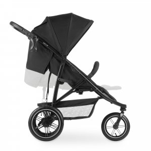 Poussette 3 roues rapid 3 air black Hauck