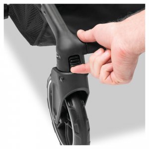 Poussette 4 roues shop n care grey Hauck