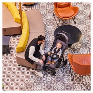 Poussette 4 roues shop n care grey Hauck