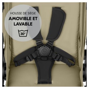 Poussette 4 roues shop n care olive Hauck