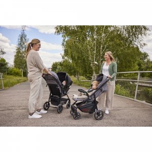 Poussette duo shop n care travel set grey Hauck