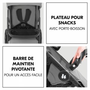 Poussette trio shop n care trio set grey Hauck