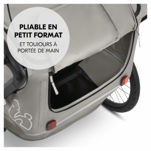 Habillage pluie pour remorque à vélo bike n walk Hauck