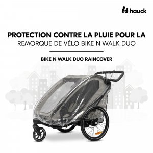 Habillage pluie pour remorque à vélo bike n walk Hauck