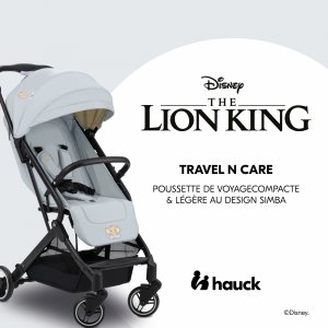 Poussette compacte travel n care simba le roi lion Hauck