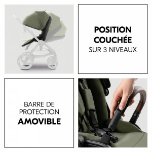 Poussette duo comfort n care set olive Hauck