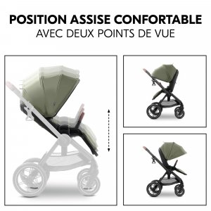 Poussette duo comfort n care set olive Hauck